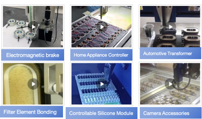 داهينغ PGV-501 الموزع الدقيق الخلط التلقائي الملصقات الصلبة المزدوجة + 20MP نظام التقاط الرؤية 2