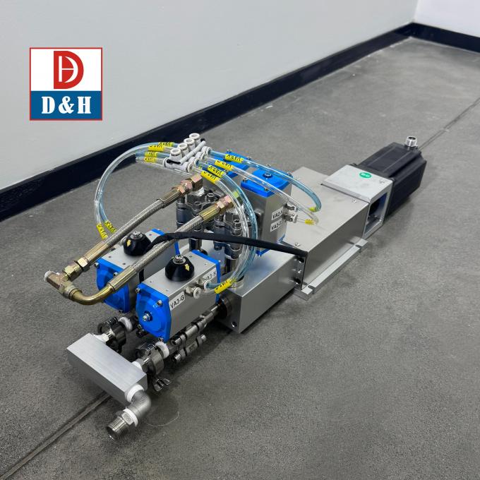 آلة توزيع الغراء الآلية مع رأس التوسيع 4